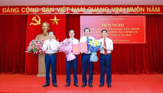 vinh phuc luan chuyen nhieu can bo chu chot
