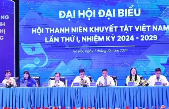 Anh Phạm Văn Thành làm Chủ tịch Hội Thanh niên khuyết tật Việt Nam khóa I