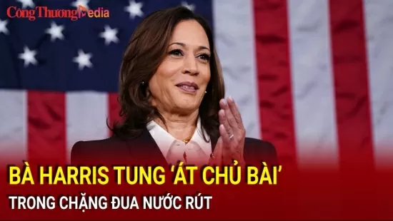 Bầu cử Mỹ 2024: Bà Harris tung 