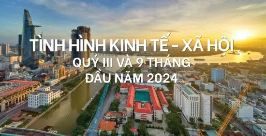 Infographic | Tình hình kinh tế - xã hội quý III và 9 tháng đầu năm 2024