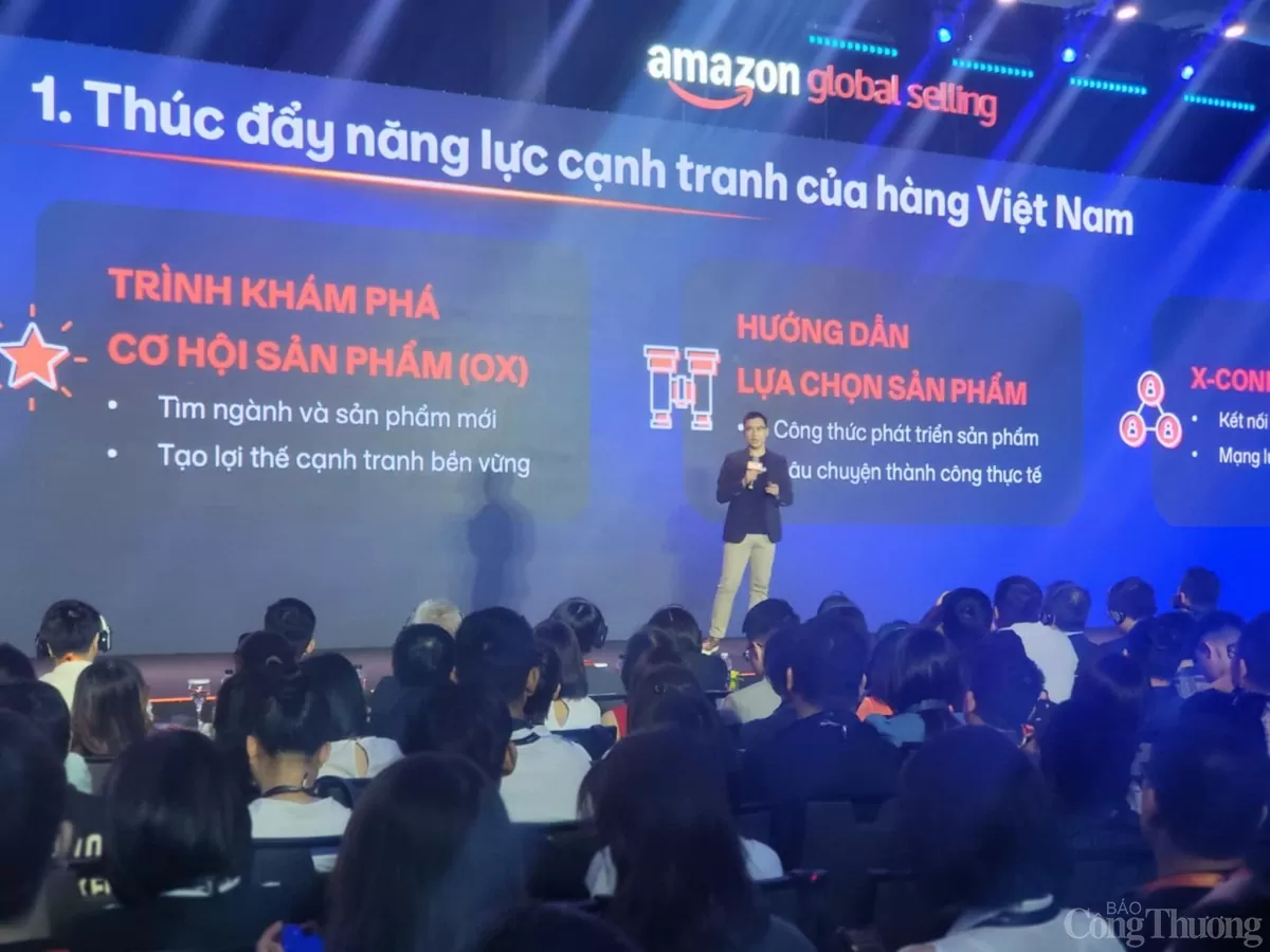 Lượng sản phẩm của các đối tác bán hàng Việt Nam trên Amazon tăng 300%