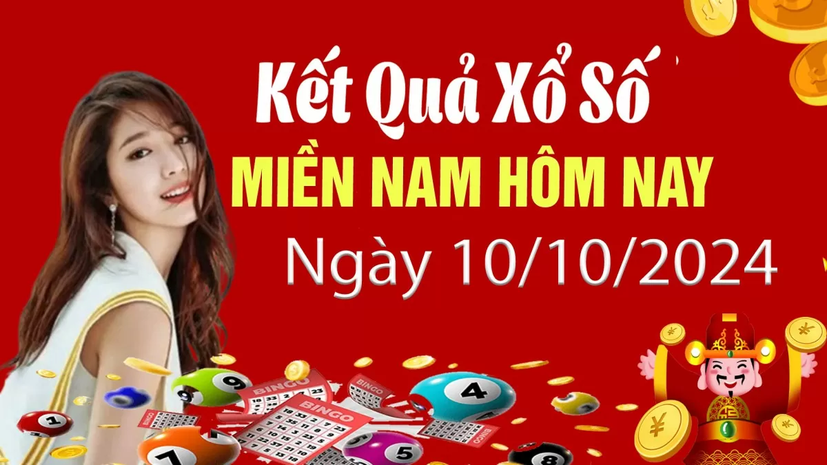 XSMN 10/10, Kết quả xổ số miền Nam hôm nay 10/10/2024, xổ số miền Nam ngày 10 tháng 10,trực tiếp XSMN 10/10