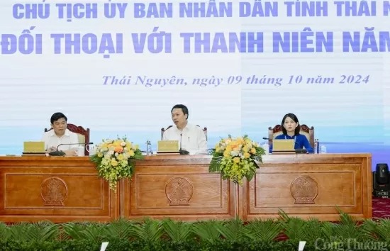 Chủ tịch UBND tỉnh Thái Nguyên đối thoại với thanh niên năm 2024