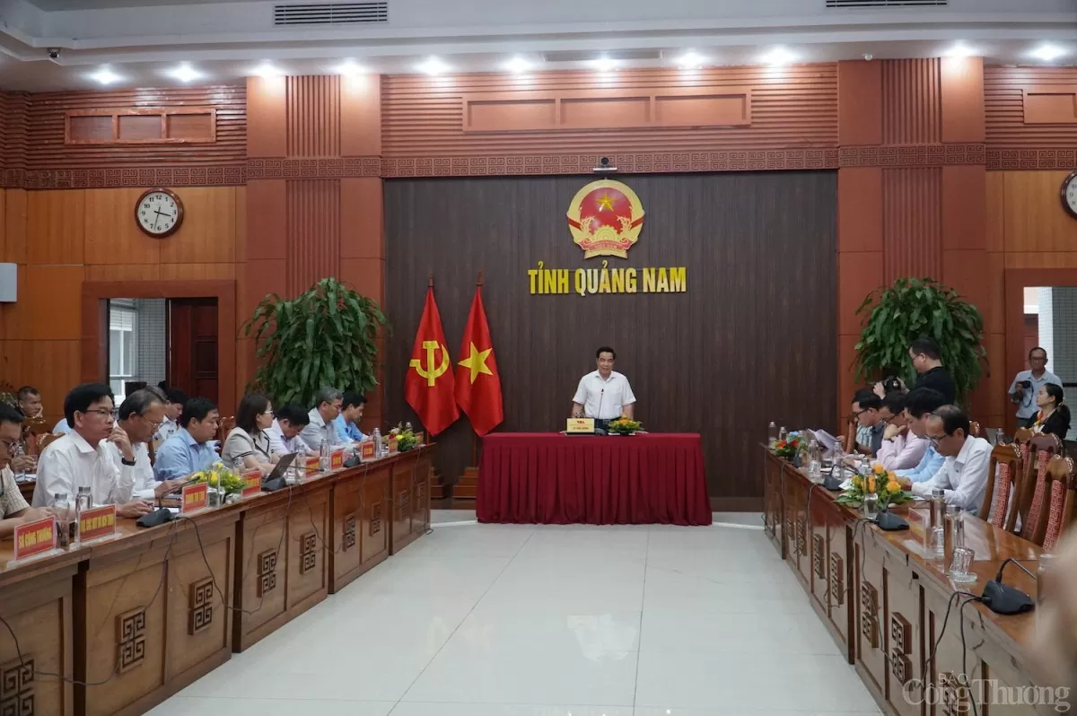 Tỉnh Quảng Nam họp báo thông tin tình hình kinh tế - xã hội 9 tháng năm 2024