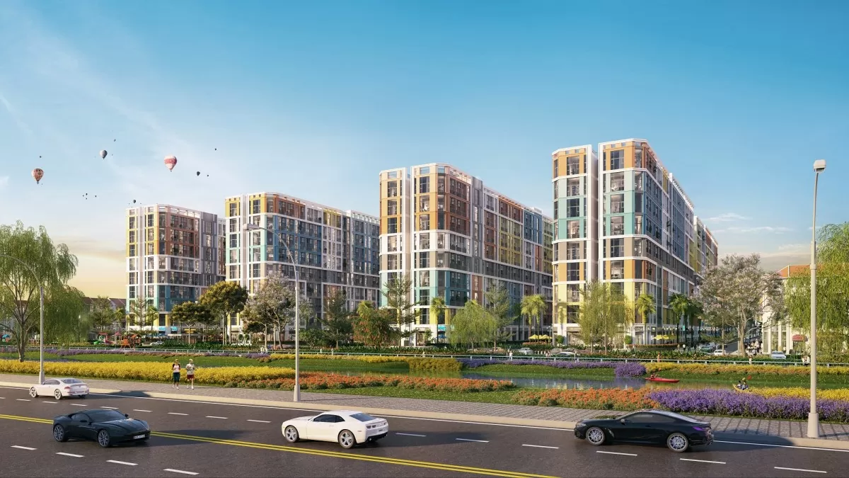 Căn hộ nghệ thuật tại Đô thị nghỉ dưỡng Sun Urban City. Ảnh phối cảnh minh họa