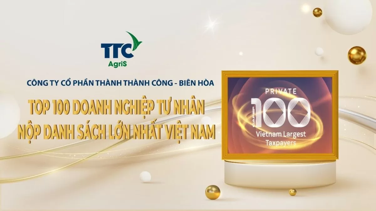 TTC AgriS dẫn đầu đóng góp ngân sách quốc gia trong ngành nông nghiệp