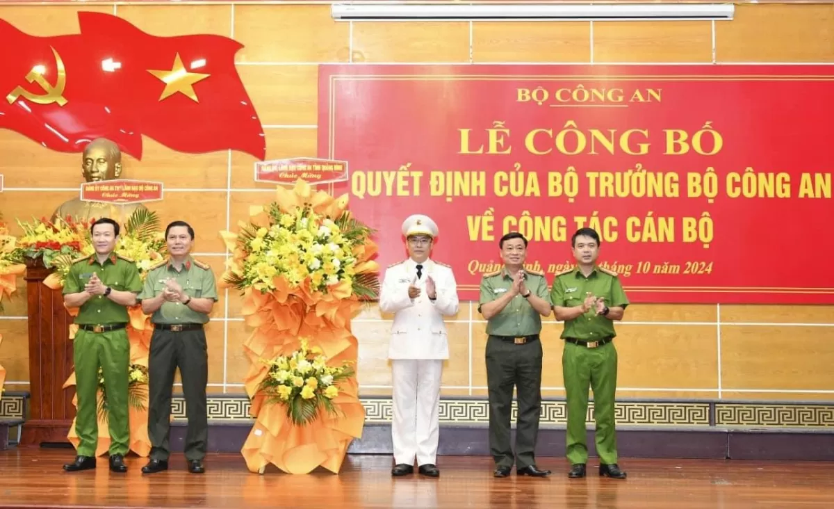 Đại tá Nguyễn Thanh Liêm làm Giám đốc Công an tỉnh Quảng Bình