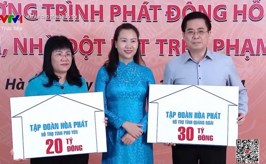 hoa phat ho tro xay dung hon 1500 can nha cho nguoi ngheo tren ca nuoc