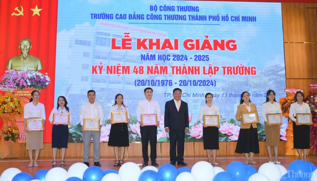 Trường Cao đẳng Công Thương TP. Hồ Chí Minh khai giảng năm học 2024-2025