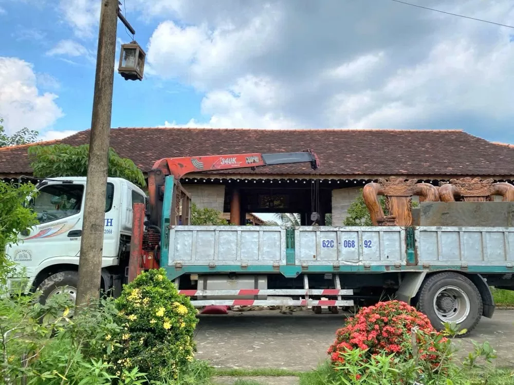 Long An: Tháo dỡ công trình sai phép của Khu sinh thái Không Thời Gian