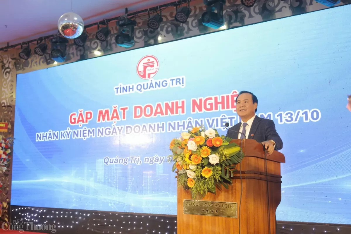 Quảng Trị: Gặp mặt, tôn vinh doanh nghiệp nhân ngày Doanh nhân Việt Nam 13/10