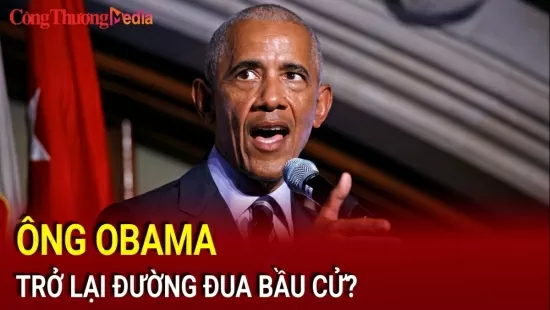 Bầu cử Mỹ 2024: Cựu Tổng thống Obama ‘trở lại’ đường đua bầu cử?