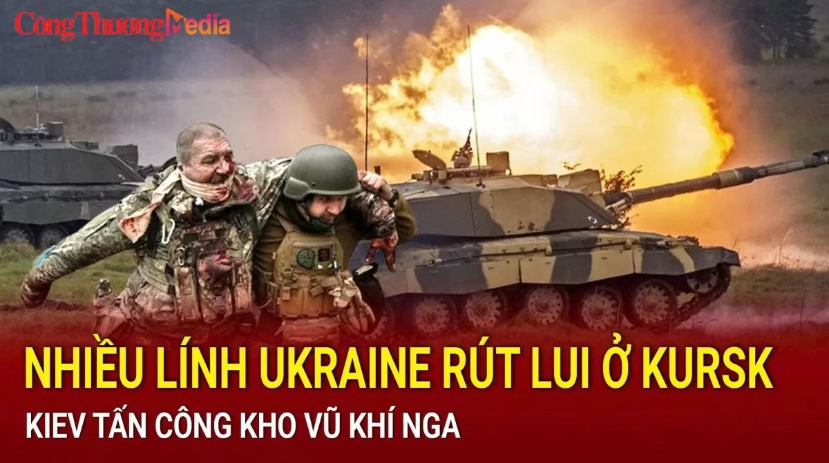 Chiến sự Nga-Ukraine sáng 12/10: Nhiều lính Ukraine rút lui ở Kursk; Kiev tấn công kho vũ khí Nga