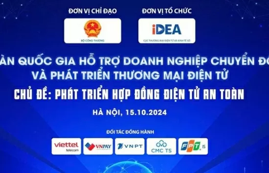 Sắp diễn ra Diễn đàn quốc gia hỗ trợ doanh nghiệp chuyển đổi số và phát triển thương mại điện tử