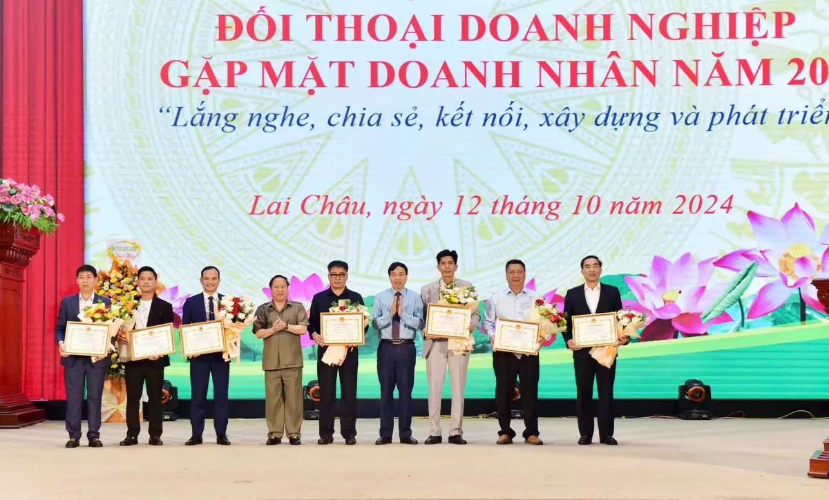 Lai Châu: Đối thoại doanh nghiệp và gặp gỡ doanh nhân năm 2024