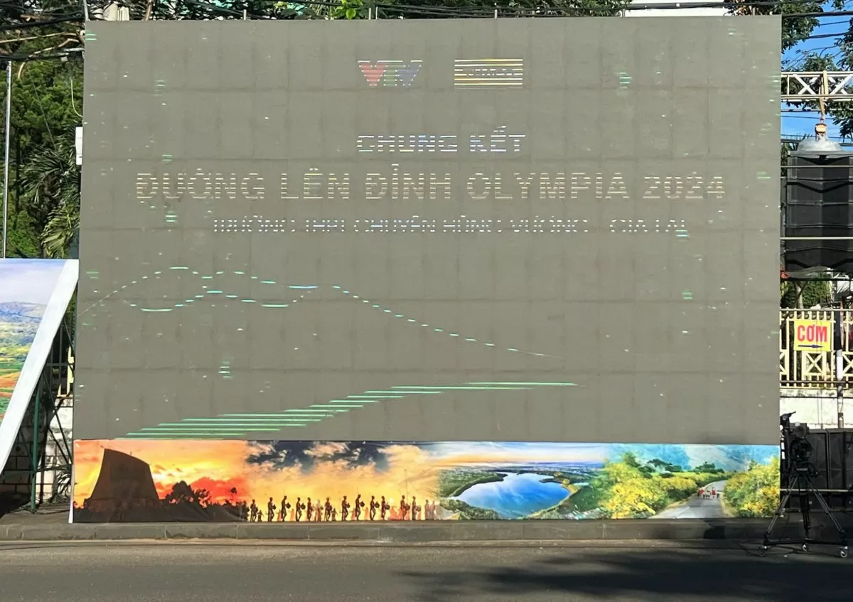 Không khí tại điểm cầu Gia Lai trước Chung kết đường lên đỉnh Olympia 2024