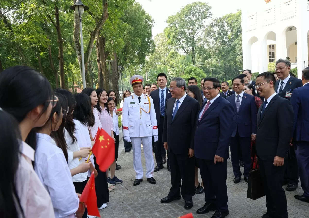 Chùm ảnh: Thủ tướng Chính phủ chủ trì lễ đón chính thức Thủ tướng Trung Quốc Lý Cường