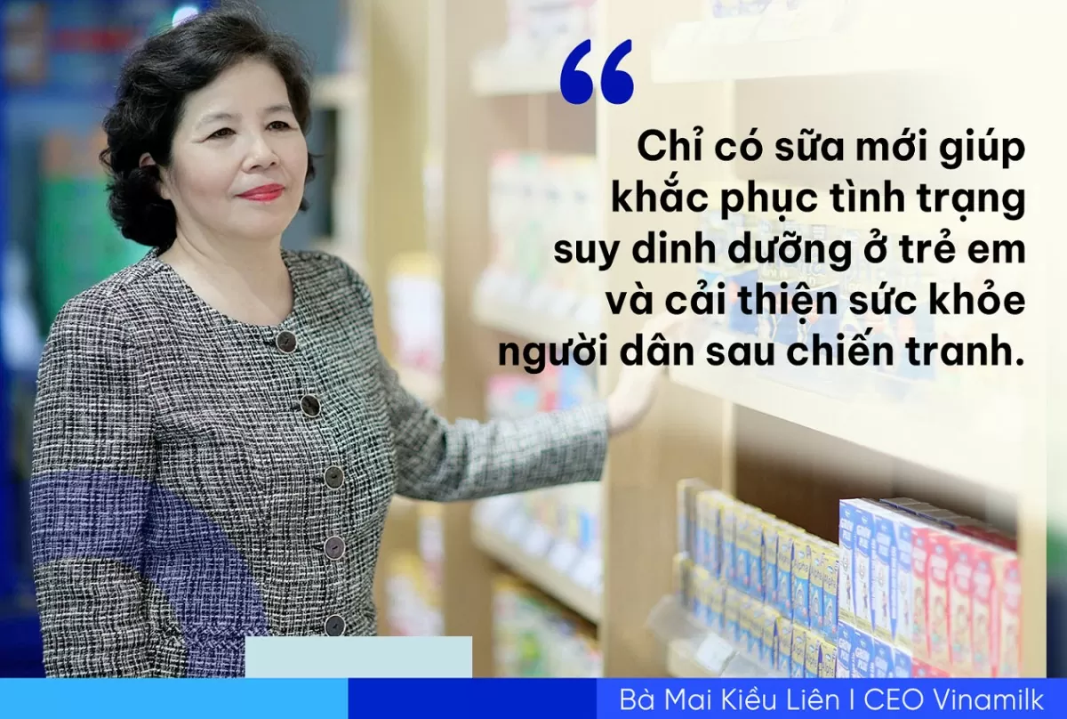 Những câu nói của bà Mai Kiều Liên làm nên 'chất' Vinamilk