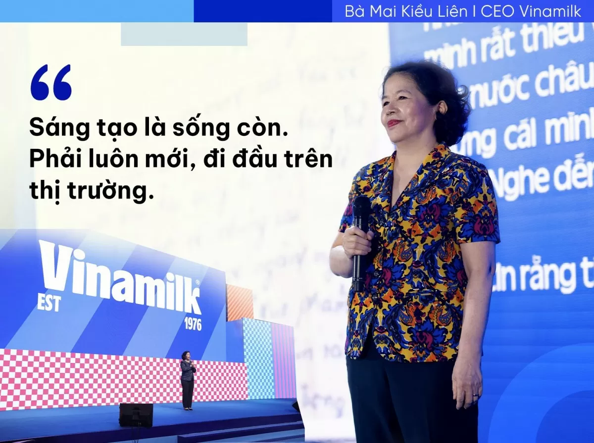 Những câu nói của bà Mai Kiều Liên làm nên 'chất' Vinamilk