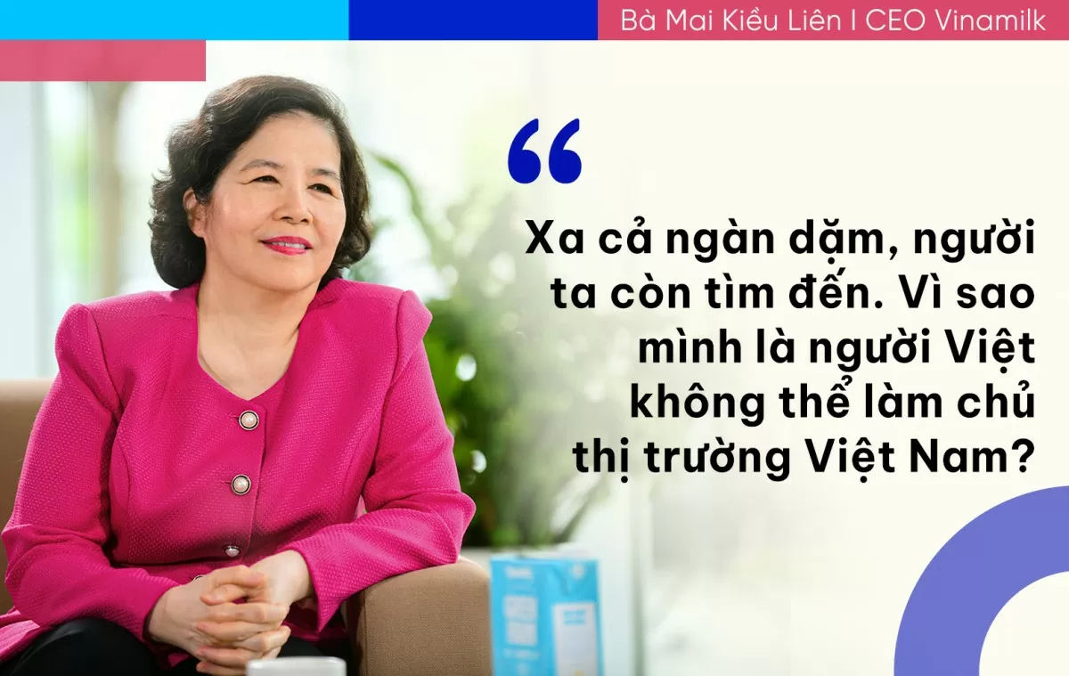 Những câu nói của bà Mai Kiều Liên làm nên 'chất' Vinamilk