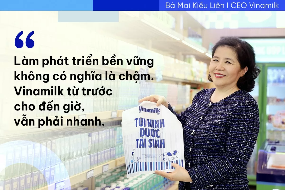 Những câu nói của bà Mai Kiều Liên làm nên 'chất' Vinamilk