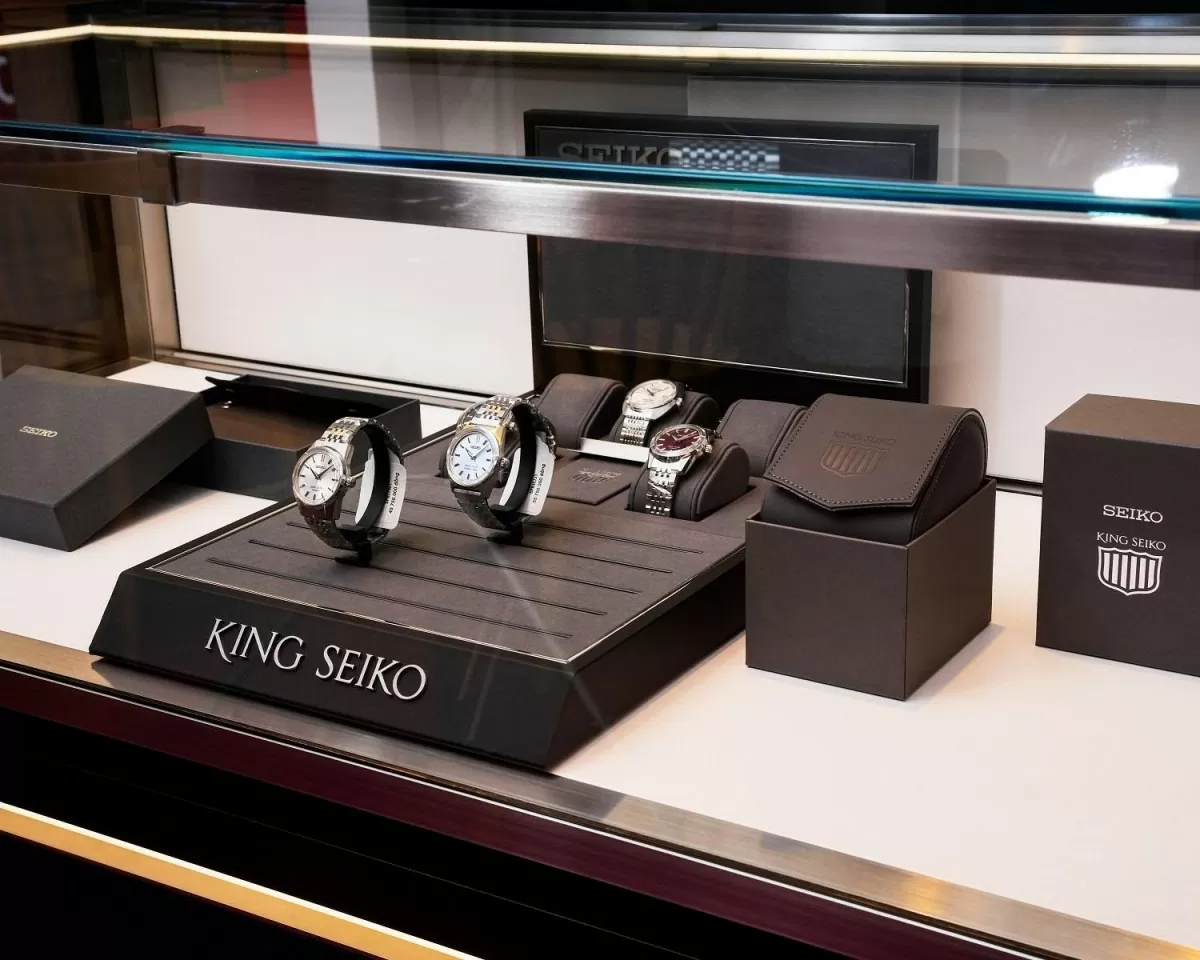 Nhận chứng nhận Seiko Salon, Hải Triều mở bán King Seiko tại Showroom Quận 1