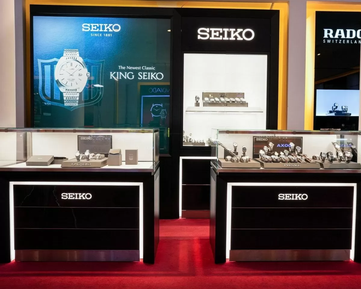 Nhận chứng nhận Seiko Salon, Hải Triều mở bán King Seiko tại Showroom Quận 1