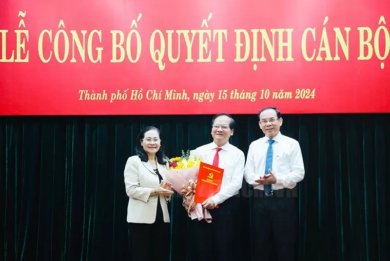 TP. Hồ Chí Minh có tân Bí thư Đảng ủy Khối Dân - Chính - Đảng và Phó ban Tuyên giáo