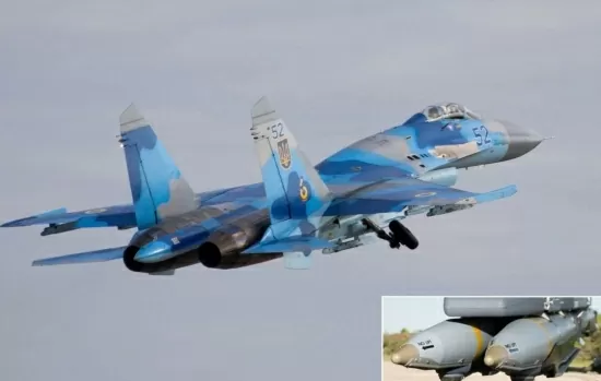 Sức mạnh mới của Su-27: Ukraine tích hợp bom chính xác đối đầu với Nga