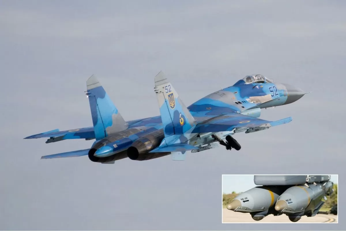 Sức mạnh mới của Su-27: Ukraine tích hợp bom chính xác đối đầu với Nga