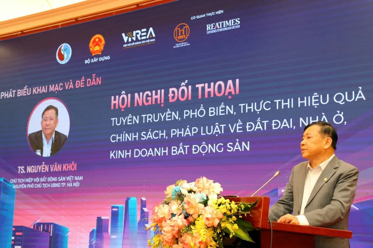 Đối thoại tháo gỡ khó khăn, tạo nguồn lực cho phát triển thị trường bất động sản