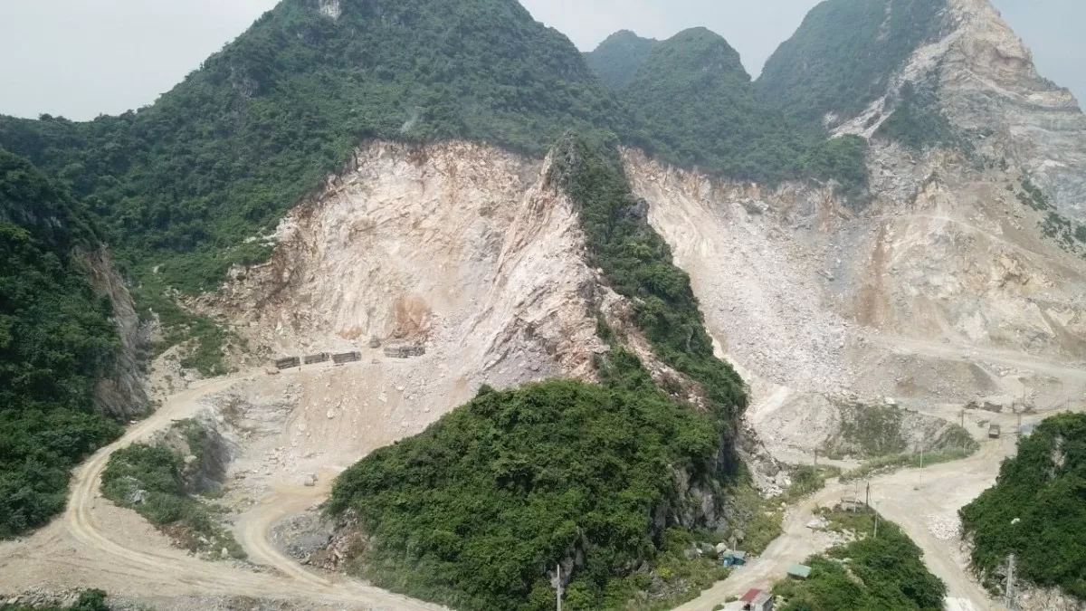 xử phạt doanh nghiệp khai thác khoáng sản