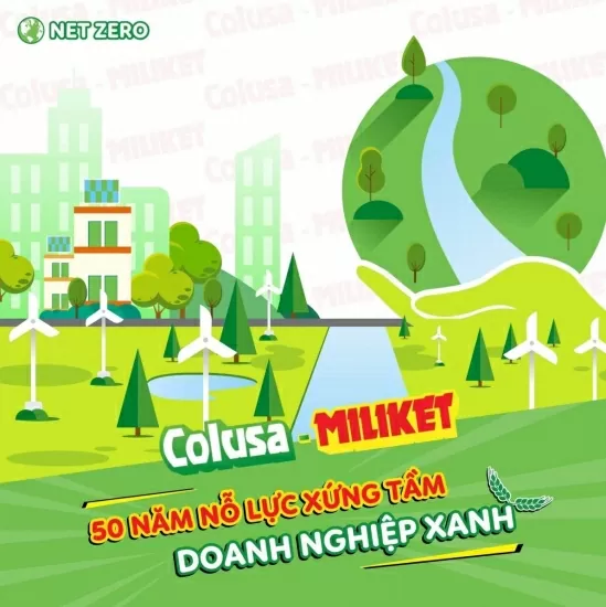 Colusa - Miliket: Hành trình xanh từ những sợi mì