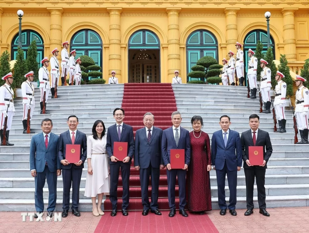 Tổng Bí thư, Chủ tịch nước trao quyết định bổ nhiệm Đại sứ tại Liên hợp quốc và các nước