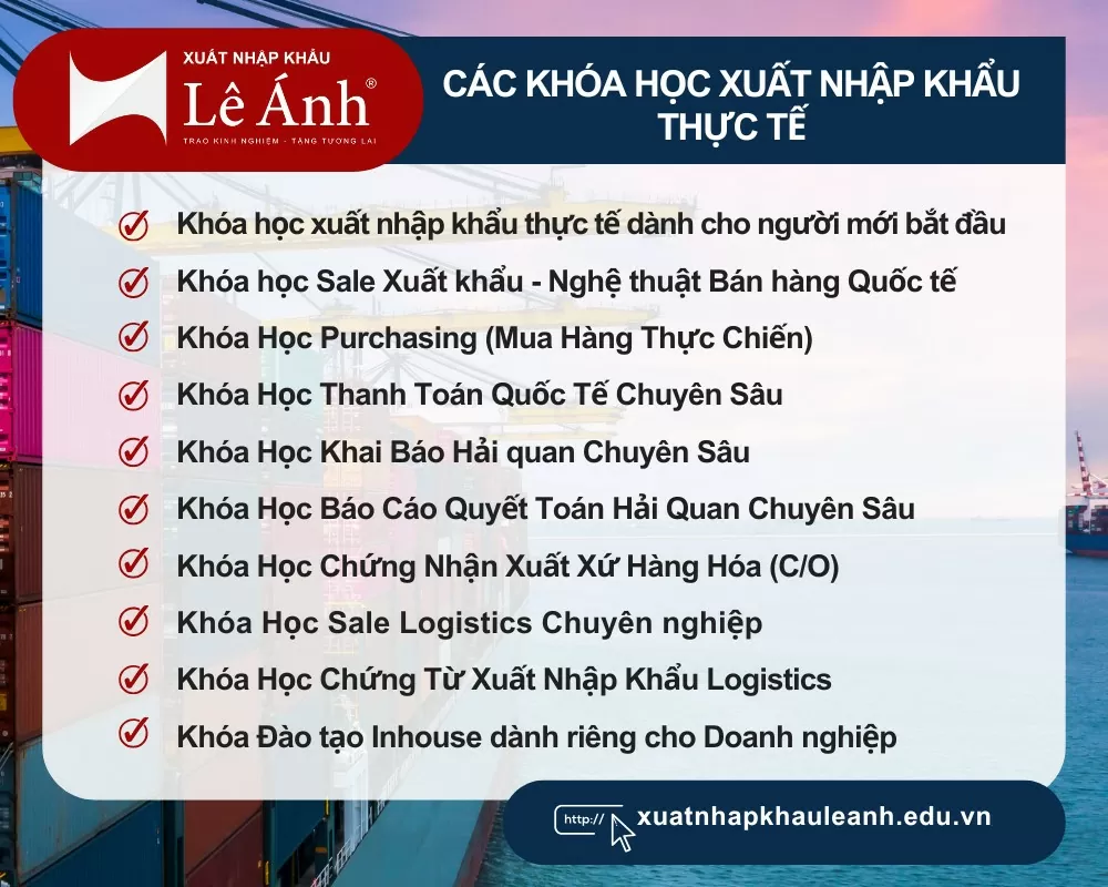 Đánh giá các khóa học xuất nhập khẩu thực tế tại Xuất nhập khẩu Lê Ánh