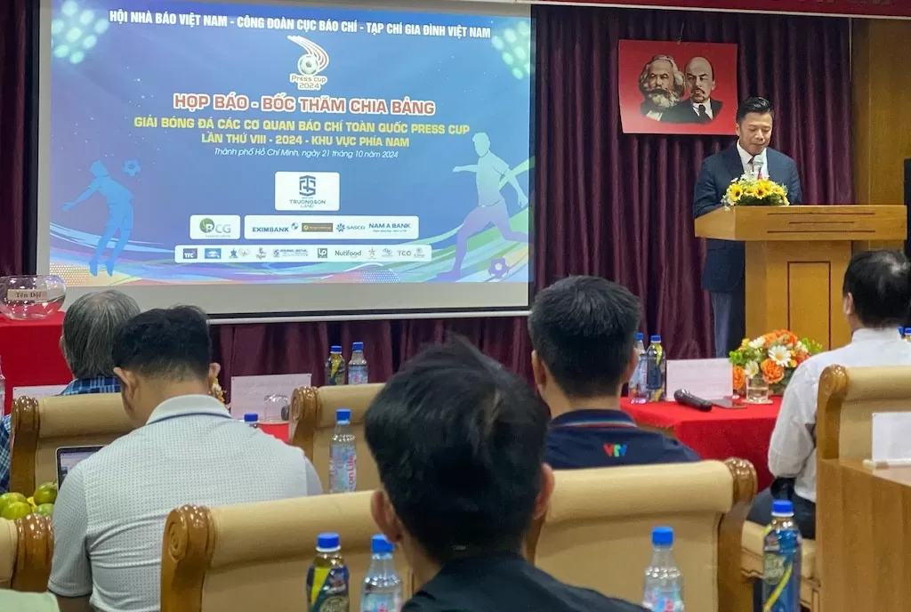 TP. Hồ Chí Minh: 12 đội bóng cơ quan báo chí phía Nam khởi tranh Press Cup 2024