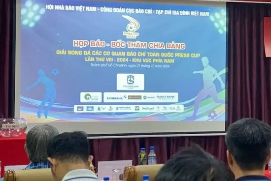 TP. Hồ Chí Minh: 12 đội bóng cơ quan báo chí phía Nam khởi tranh Press Cup 2024