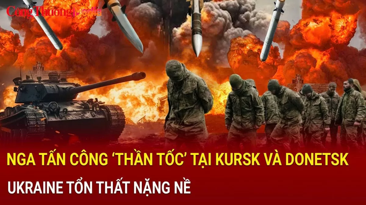 Chiến sự Nga-Ukraine tối 23/10: Nga tấn công ‘thần tốc’ tại Kursk, Donetsk; Tổng thống Ukraine nói về khả năng ngừng bắn