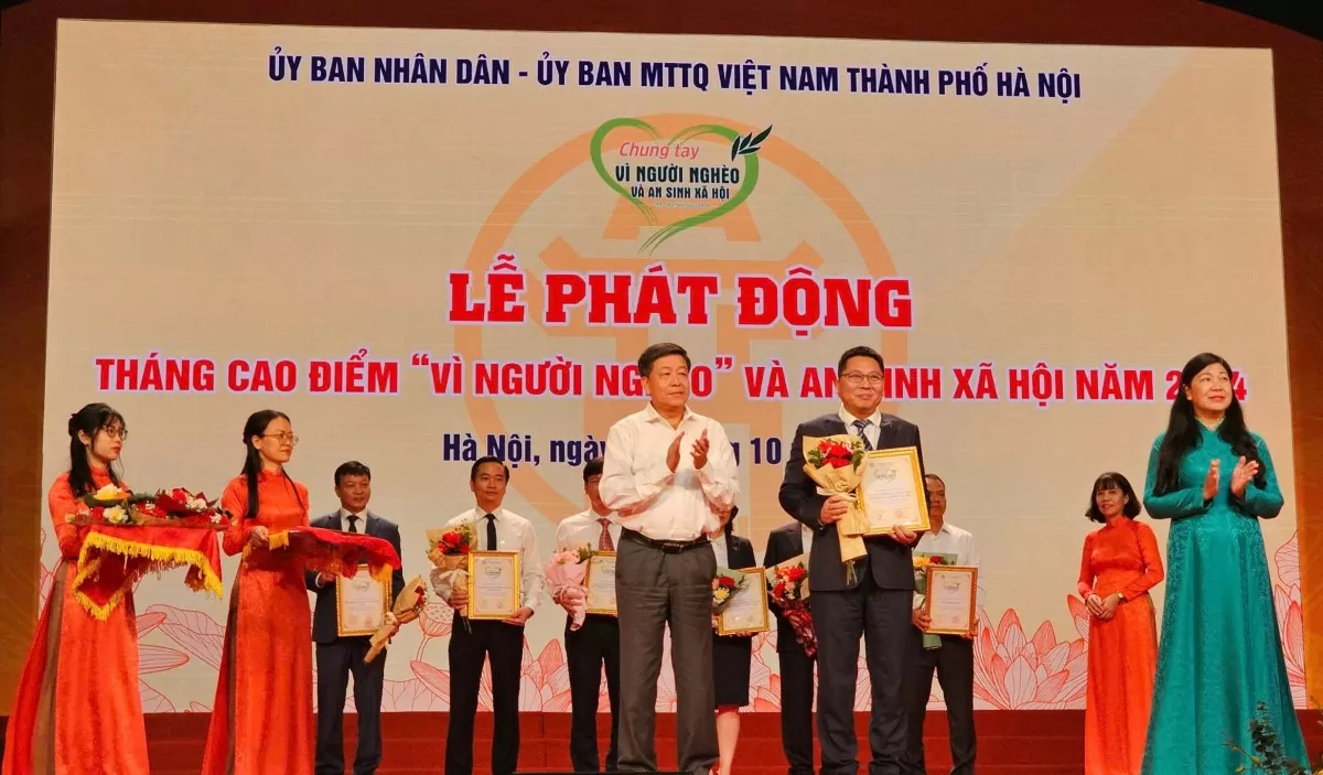 Công ty Cổ phần Năng lượng môi trường Thiên Ý Hà Nội: Đóng góp 1 tỷ đồng cùng Quỹ 'Vì người nghèo'