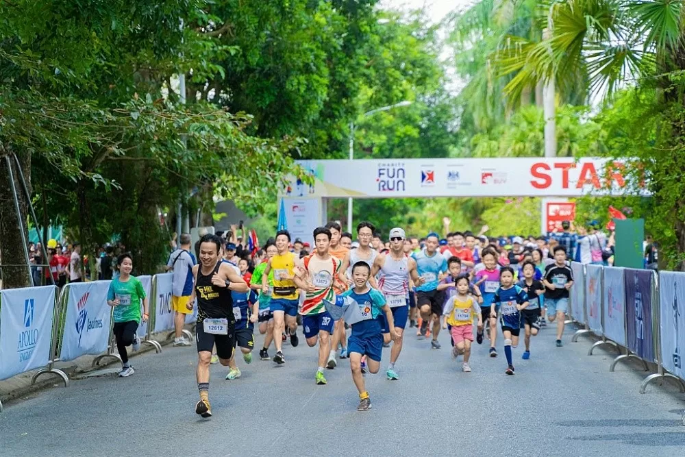 Hàng nghìn người sẽ chạy bộ gây quỹ từ thiện tại BritCham Fun Run 2024