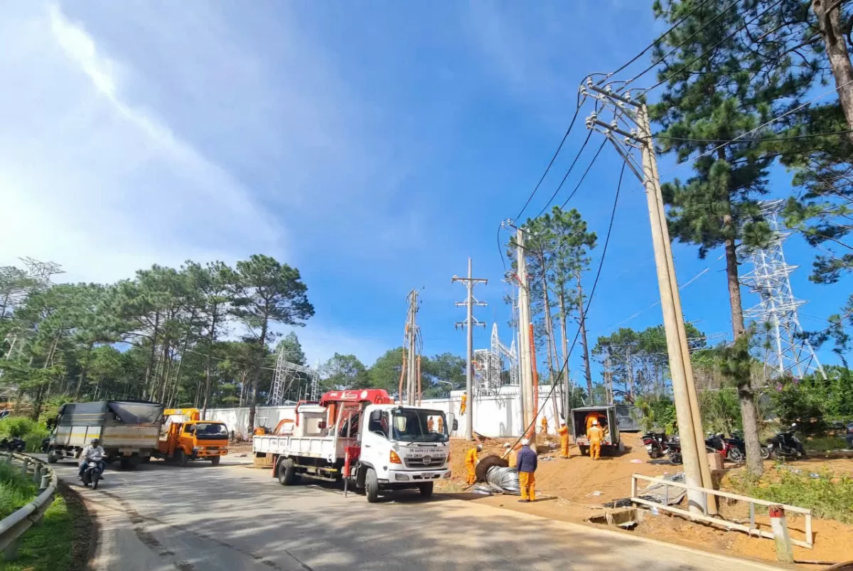 Lâm Đồng: Đóng điện thành công dự án Trạm biến áp 110 kV Xuân Thọ và đường dây 110 kV đấu nối