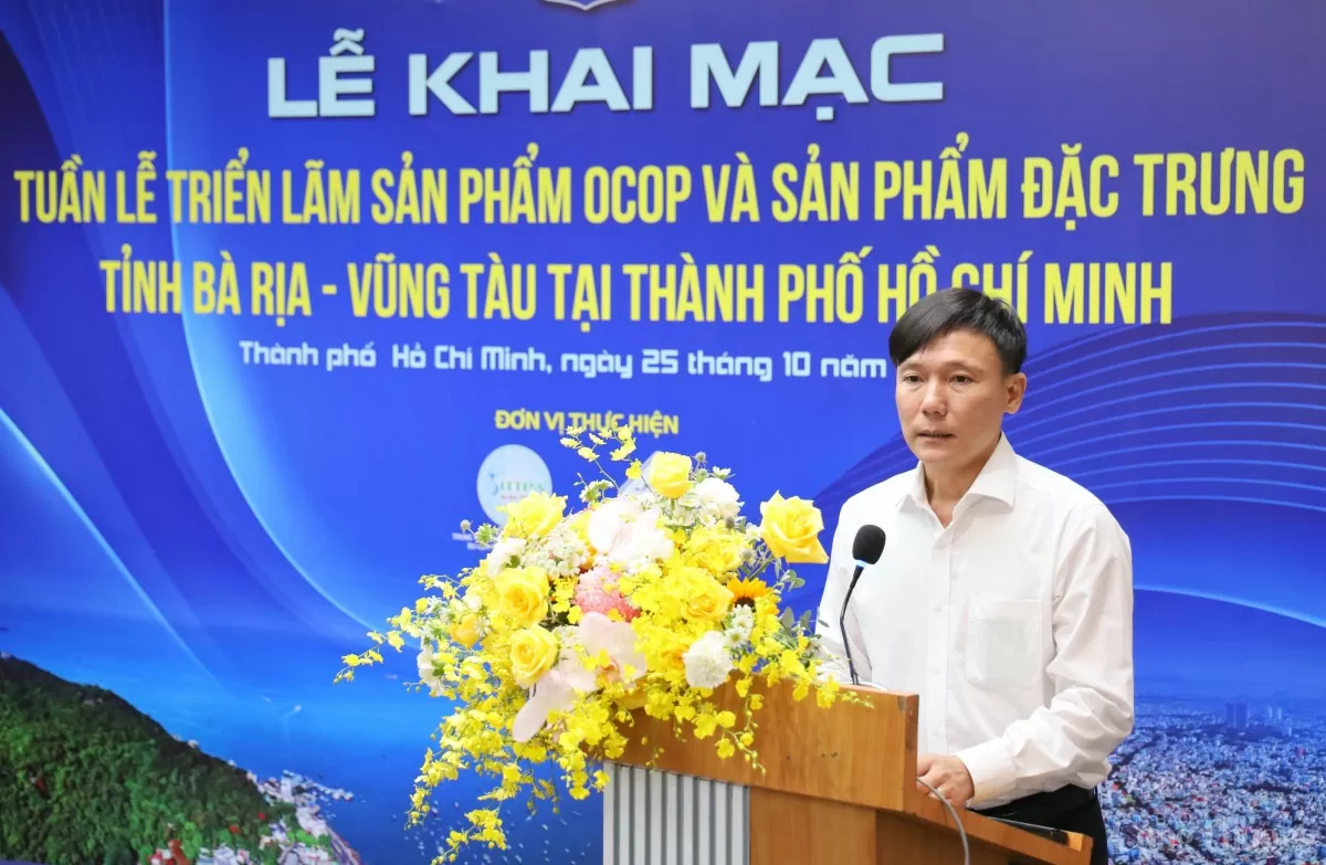 Khai mạc Tuần lễ giới thiệu các sản phẩm OCOP, đặc trưng của Bà Rịa-Vũng Tàu tại TP. Hồ Chí Minh