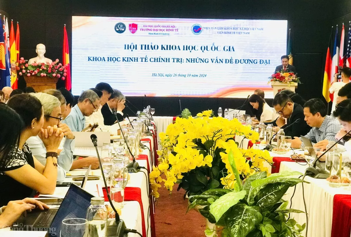 Hội thảo Quốc gia “Khoa học Kinh tế Chính trị: Những vấn đề đương đại”