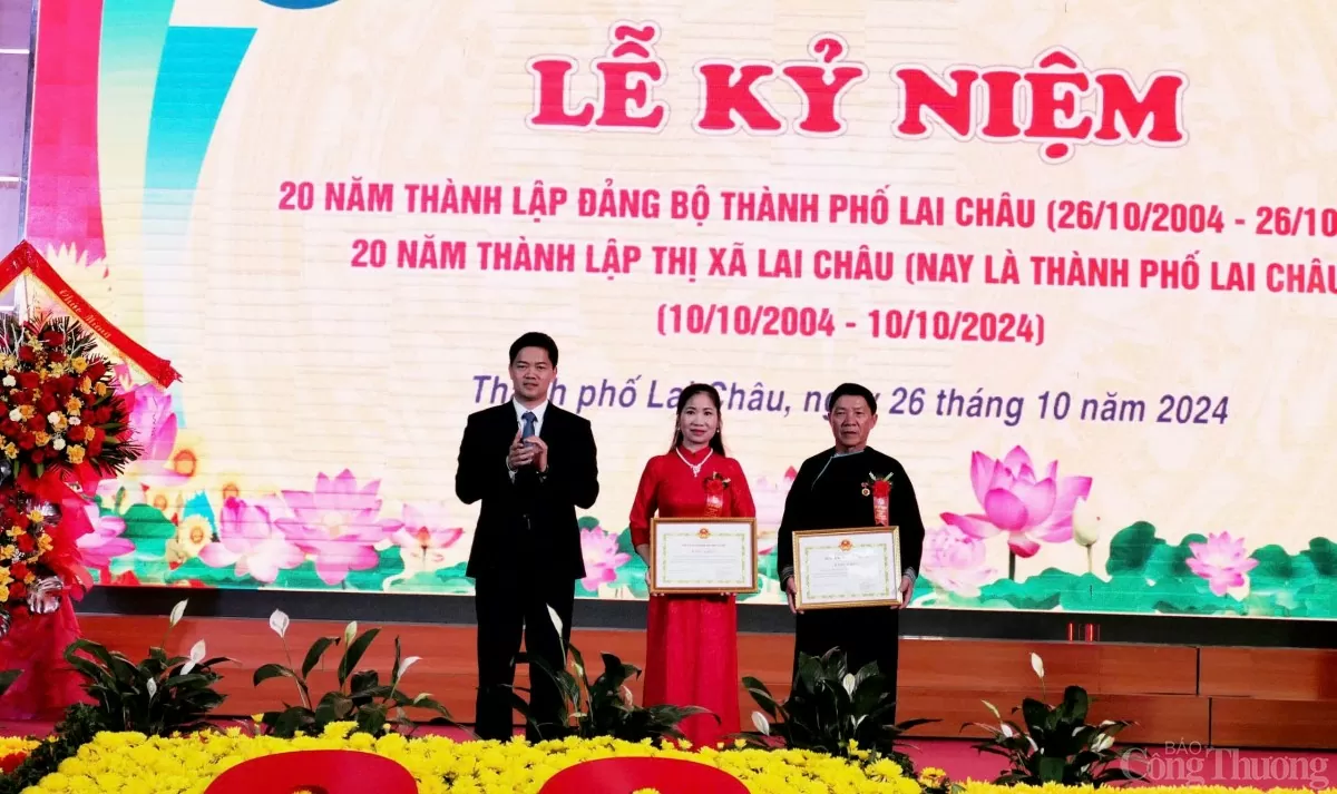 Đảng bộ thành phố Lai Châu kỷ niệm 20 năm thành lập