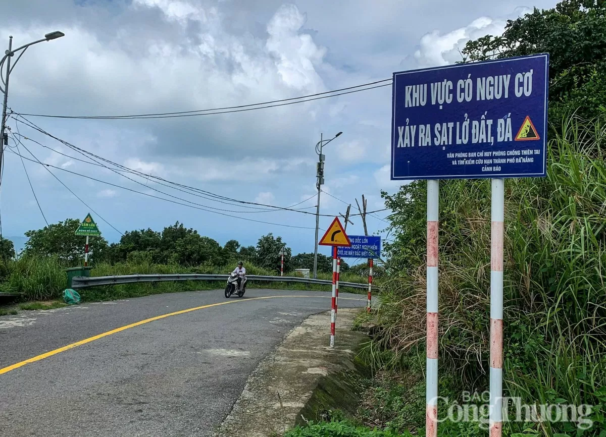 Đà Nẵng: Tiềm ẩn nguy cơ sạt lở trên núi Sơn Trà trước bão số 6