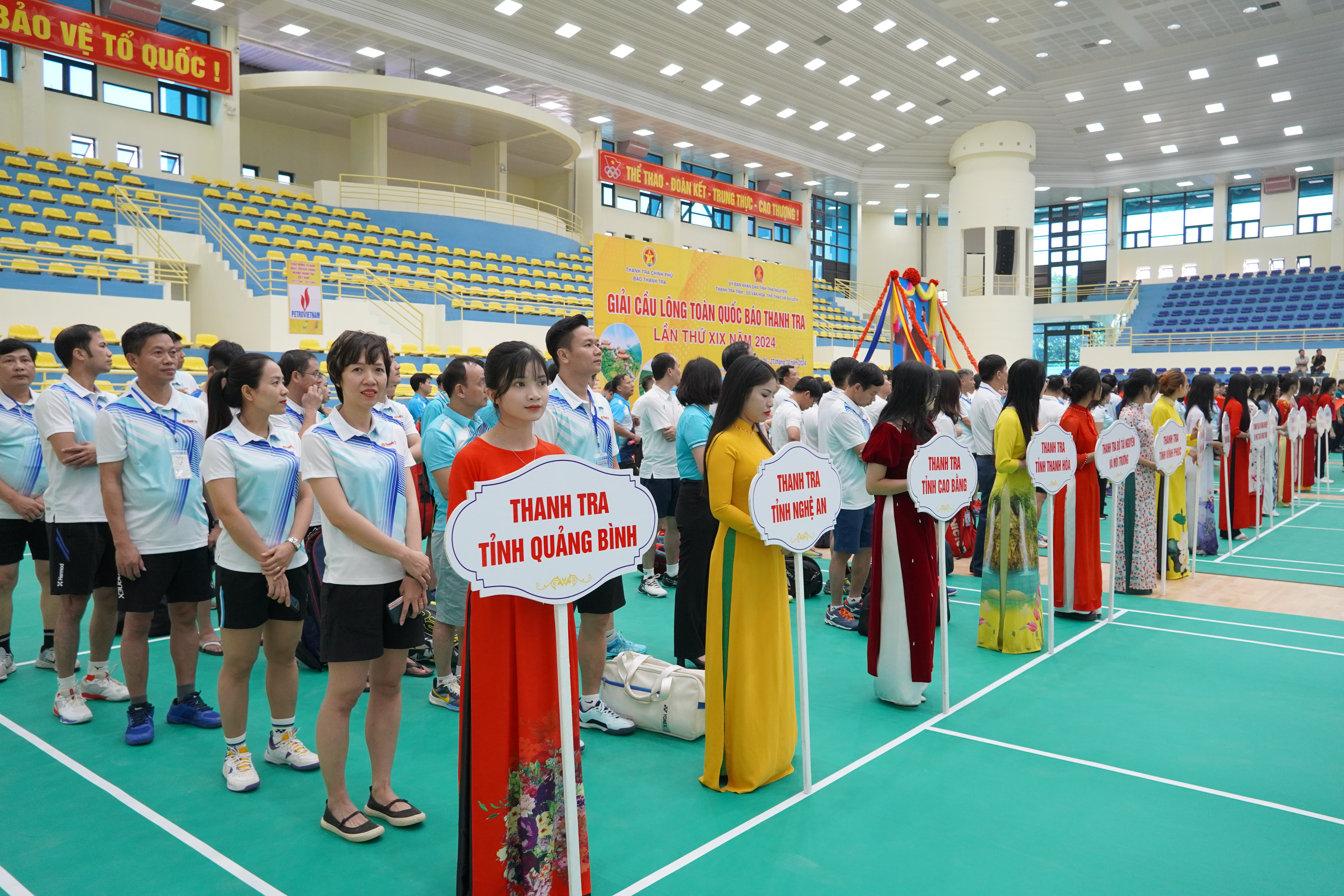 Khai mạc Giải Cầu lông toàn quốc Báo Thanh tra lần thứ XIX