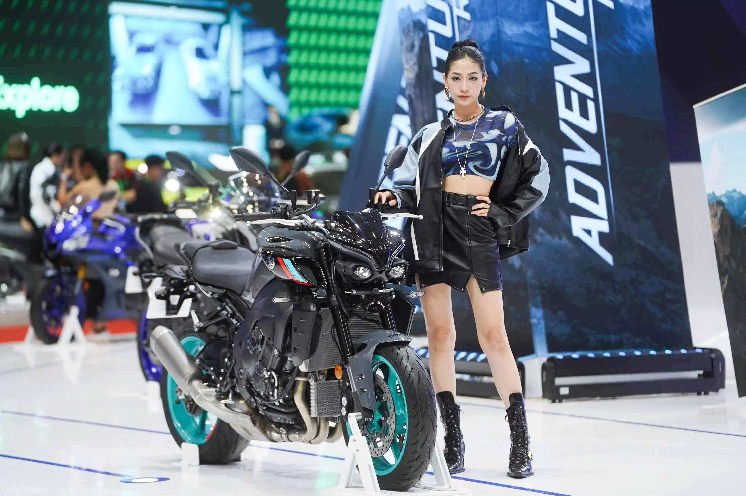 Chùm ảnh: Ngắm ‘bóng hồng’ Việt tại Triển lãm Vietnam Motor Show 2024