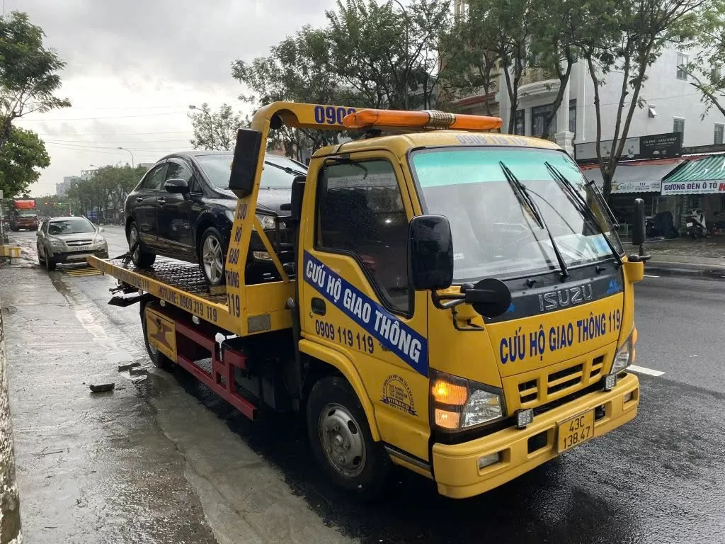 Các phương tiện tại TP. Đà Nẵng sẵn sàng cứu hộ trong bão số 6