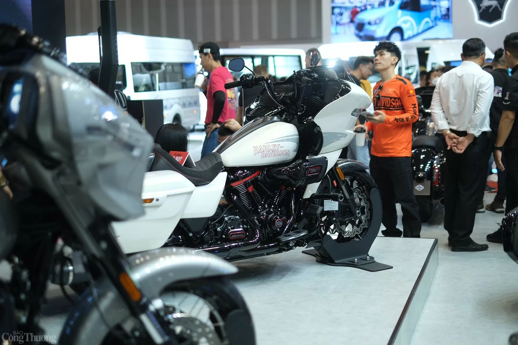 Cận cảnh mẫu xe phân khối lớn Harley-Davidson đắt hơn nhiều ô tô tại Vietnam Motor Show 2024