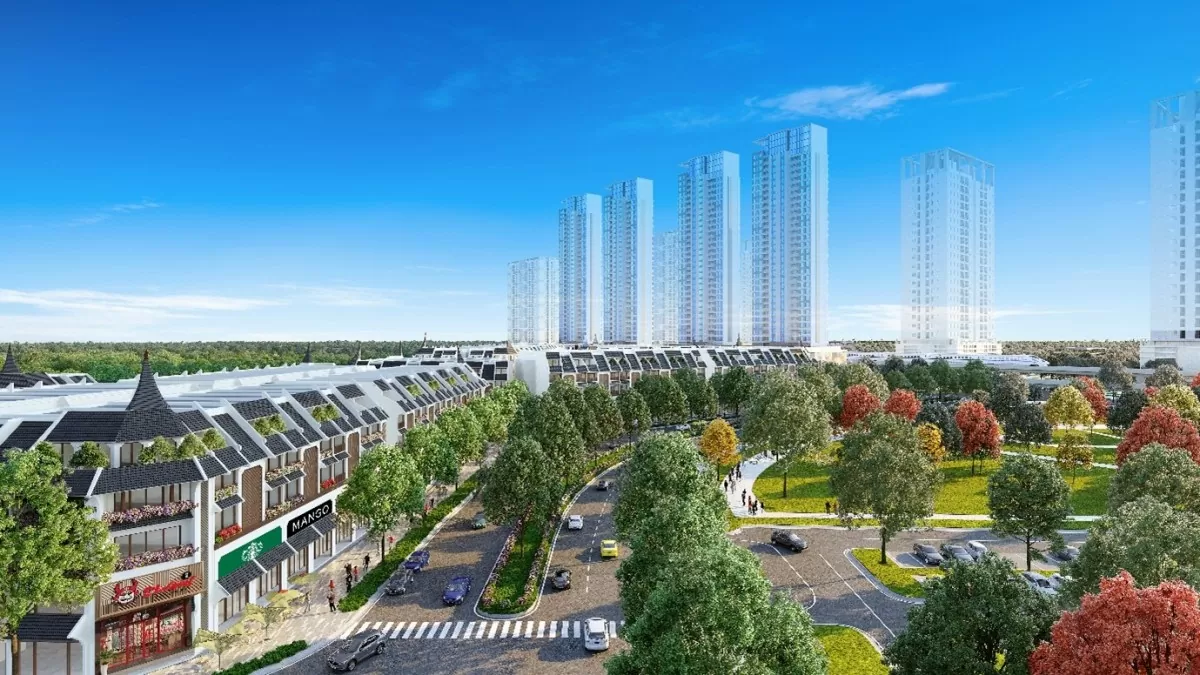 Điểm cộng đắt giá của Hinode Royal Park là xanh hóa từng m2 với hệ sinh thái trong lành (Nguồn: Tổng công ty Cổ phần Thương mại Xây dựng).